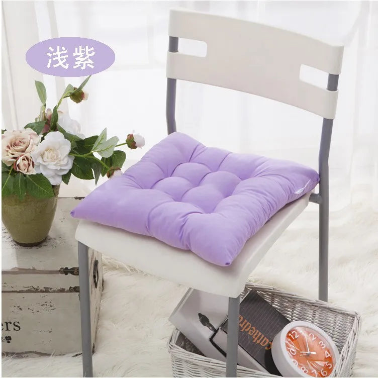 2pcs Thick Comfortable Chair Cushion - Non-Slip Seat Pad for Home Office & Dining Chairs