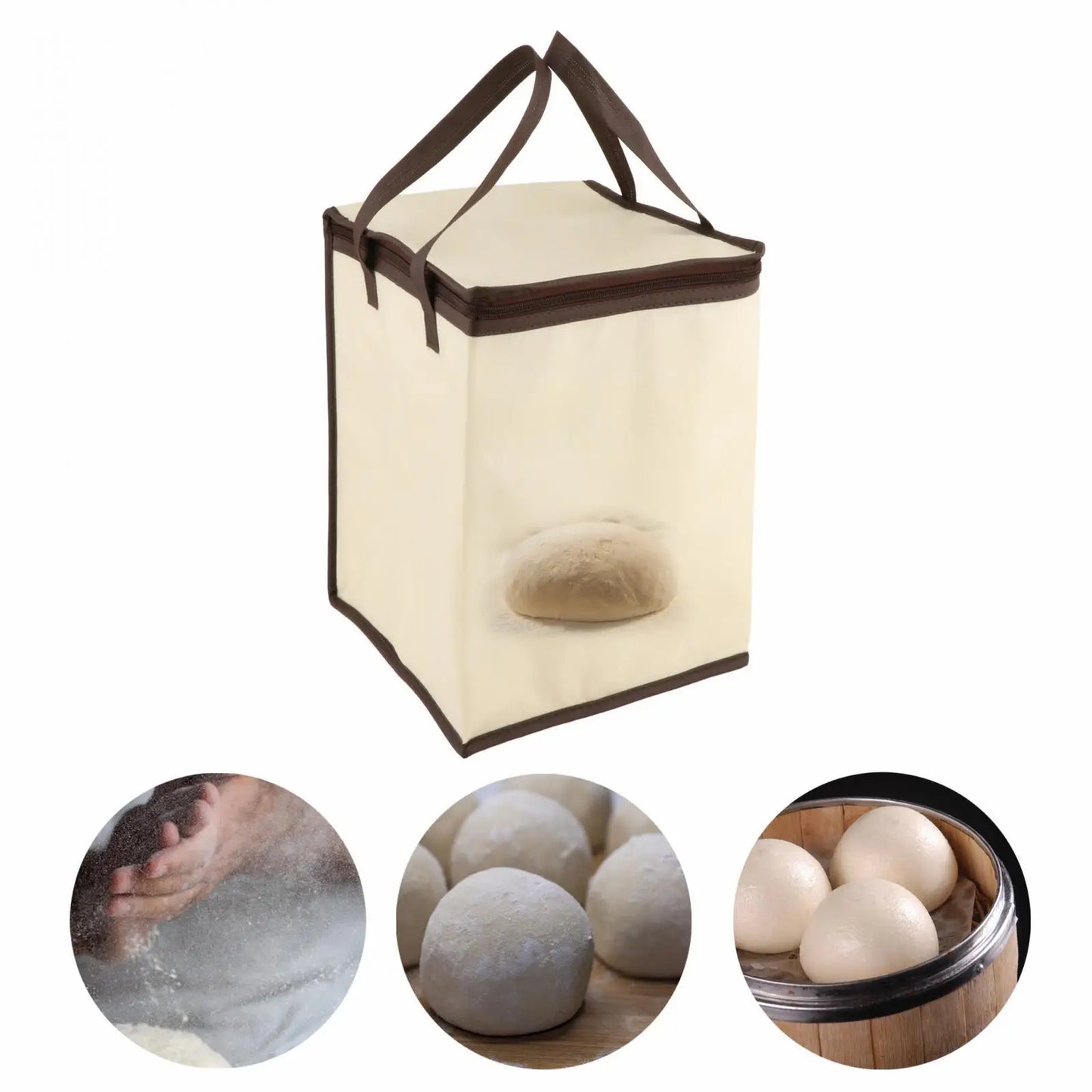 Bread Proofer Box with Warming Mat – 9-Level Adjustable Sourdough Starter Warmer for Baking, Yogurt & Cheese Fermentation
