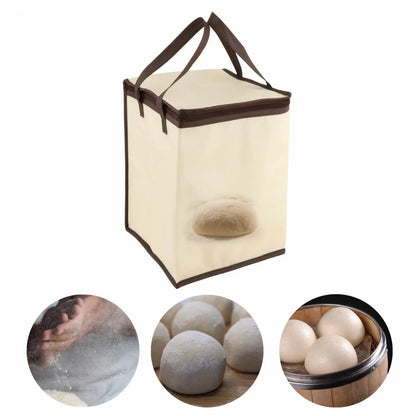 Bread Proofer Box with Warming Mat – 9-Level Adjustable Sourdough Starter Warmer for Baking, Yogurt & Cheese Fermentation
