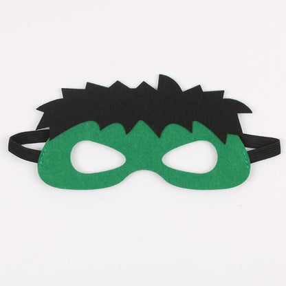 Halloween Superhero Masks — Christmas & Birthday Party Dress-Up Cosplay Mask for Kids, Children’s Favor & Mystery Gift