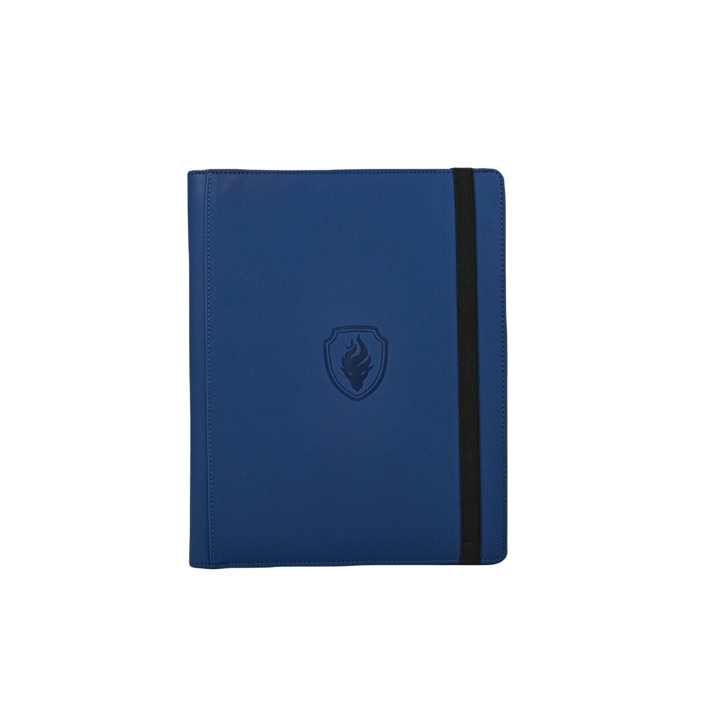 9-Pocket Card Binder – 360 Trading Card Holder Book with Premium PU Cover, Zip Binder for Cards, Durable Side Loading