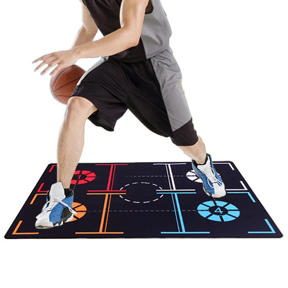 Basketball Training Mat – Non-Slip, Soundproof Indoor Ball Control & Dribbling Drill Mat for Kids & Teens