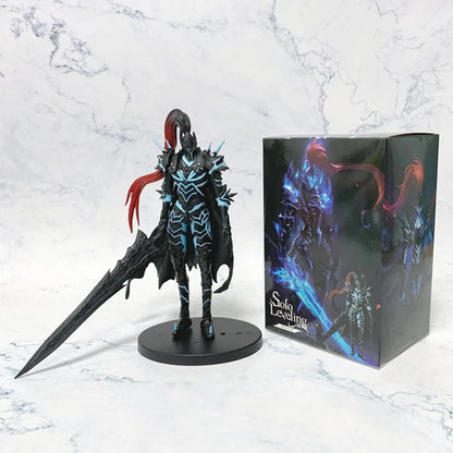 21cm Solo Leveling Sung Jinwoo Action Figure – Knightmaster Yeglit PVC Collectible Toy