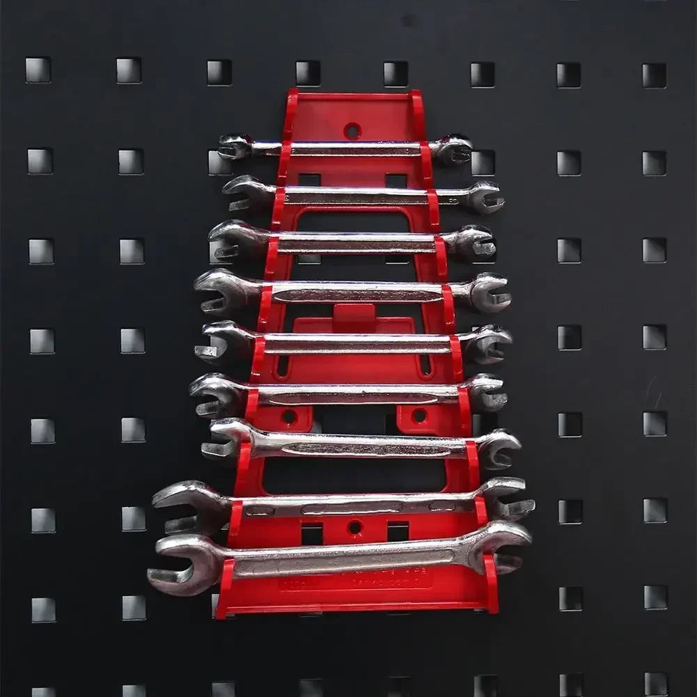 Plastic Wrench Organizer Tray – Tool Rack Holder for Spanners, Sockets & Standard Wrench Storage