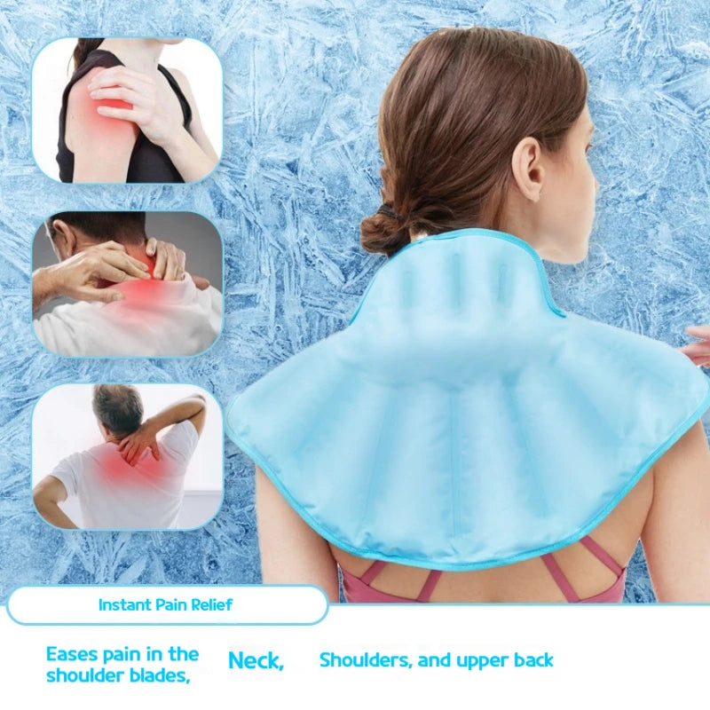 Reusable Gel Ice Pack — Hot & Cold Compress for Shoulder, Neck & Sports Physiotherapy