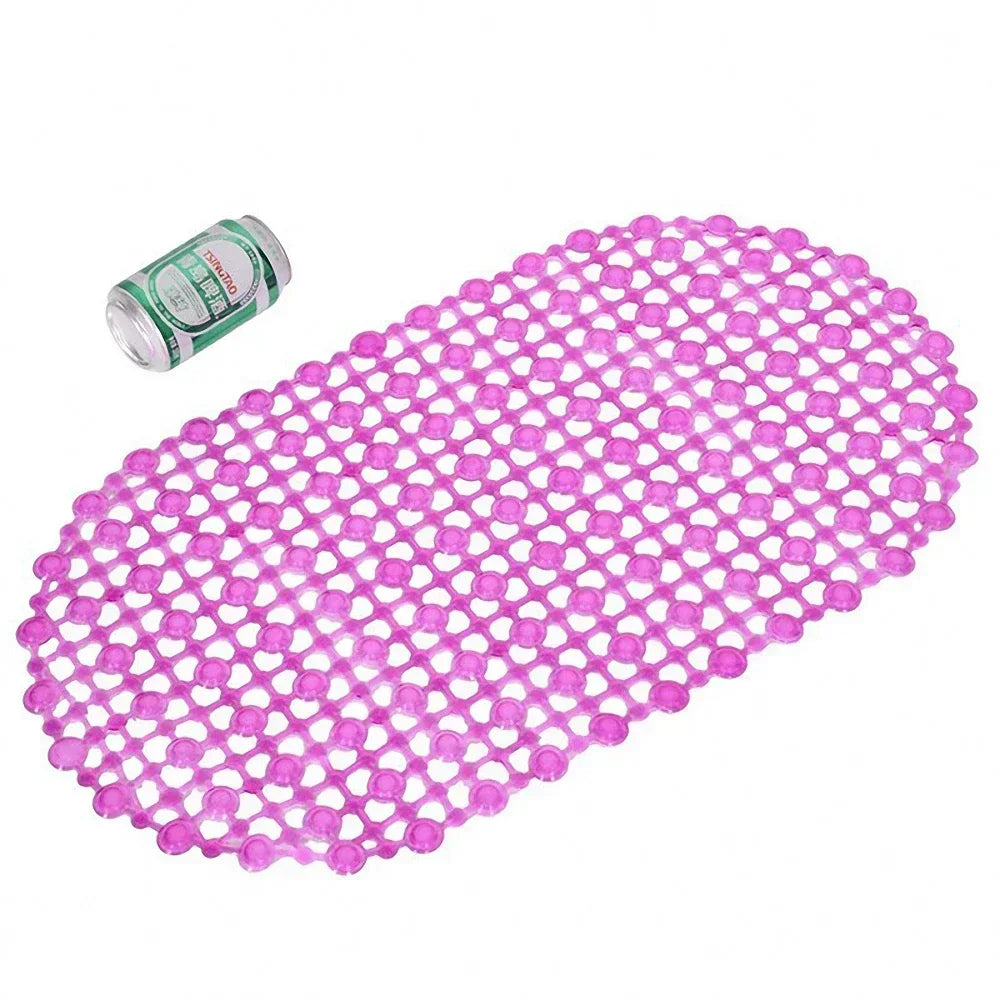 New Household Non-Slip Bath Mat – Suction Cup Bathroom Rug, Massage Bathtub Mat, Carpet Supplies for Bathroom