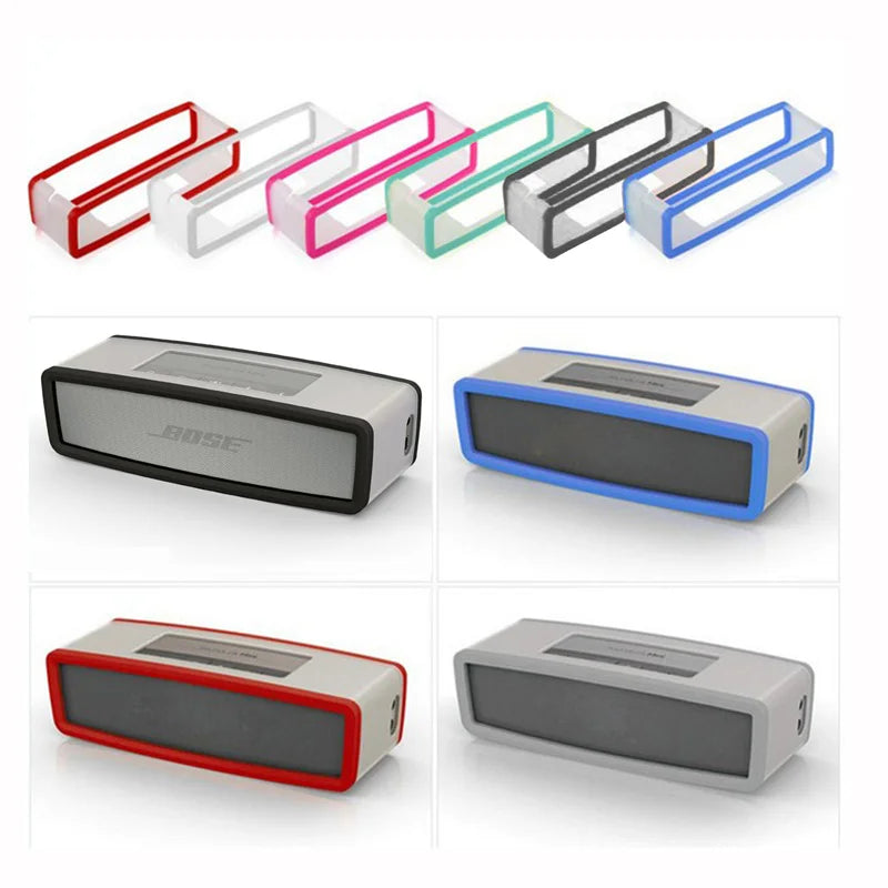 Portable Shockproof Silicone Protective Case for Bose Mini 1 & 2 Bluetooth Wireless Speaker