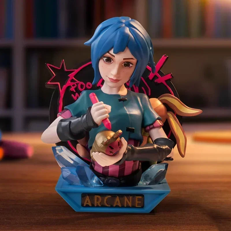 POP MART League of Legends Arcane Blind Box - Kawaii Anime Mystery Bag Surprise Action Figure Collectible Toy