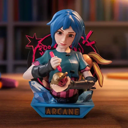 POP MART League of Legends Arcane Blind Box - Kawaii Anime Mystery Bag Surprise Action Figure Collectible Toy