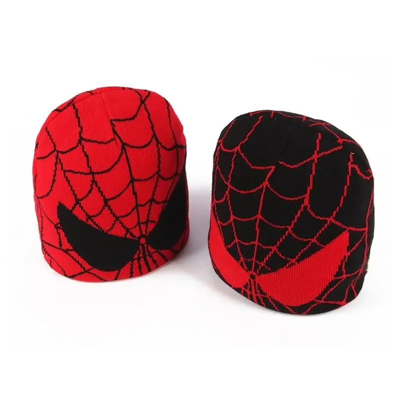 Cartoon Spider Embroidered Beanie Hat: Cozy Men's Winter Cap, Soft Knitted Wool Skullies for Autunm Warmth - Perfect Boys' Gift