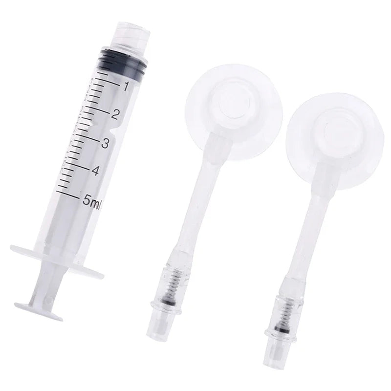 Nipple Aspirator and Corrector - Gentle Suction Aid for Flat and Inverted Nipples During Breastfeeding