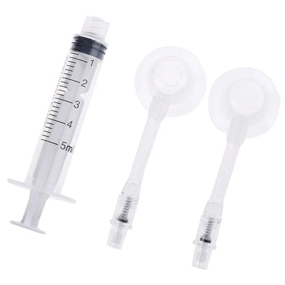 Nipple Aspirator and Corrector - Gentle Suction Aid for Flat and Inverted Nipples During Breastfeeding
