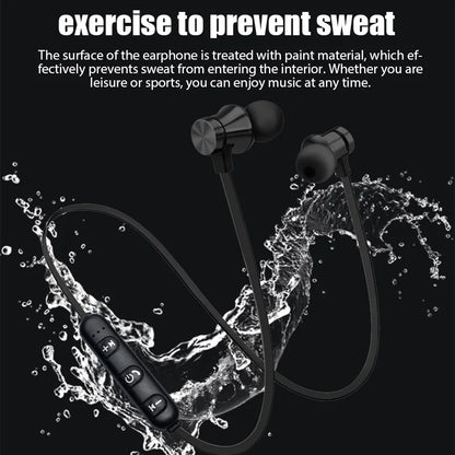 XT-11 Bluetooth 4.2 Wireless Sports Earbuds – Waterproof Neckband Headphones with Mic for Smartphones