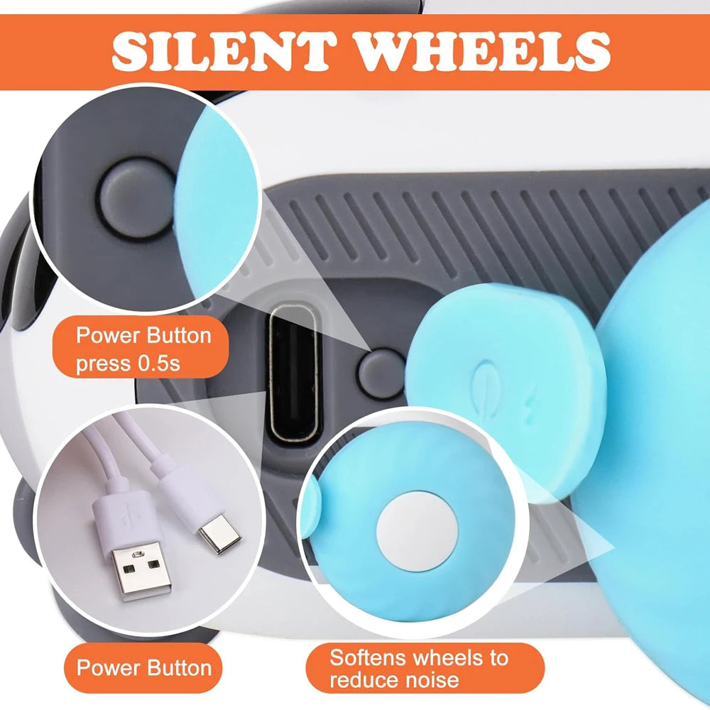 Smart Cat Toy Car – 2-Mode Automatic Remote-Controlled Interactive Toy for Cats & Dogs