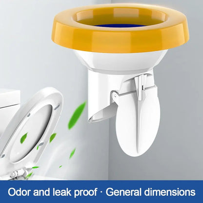 Universal Toilet Flange Ring – Anti-Leak Floor Outlet Seal for Closestool, Spill-Proof Toilet Bowl Drain Pipe