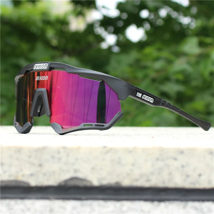 SCICON Cycling Glasses – UV400 Outdoor Sports Sunglasses for Men & Women, MTB & Road Bike Goggles Eyewear