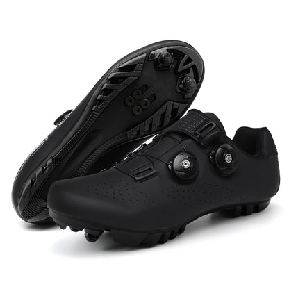 Men’s MTB Cycling Shoes — Flat Road & Trail Bike Sneakers with SPD Pedal Compatibility