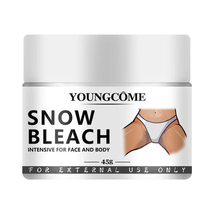 Body Whitening Bleach Cream 45ml – Brightening Skincare for Underarms, Elbows & Knees, Dark Spot Removal, Melanin Correction & Skin Tone Lightening Cream