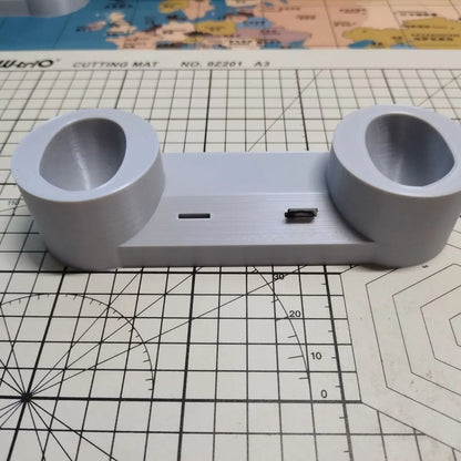 Gamepad Grip Handle for Anbernic RG353V/RG353VS, 3D Printed Palm Base, Display Table Hole Plate, Bracket Stand