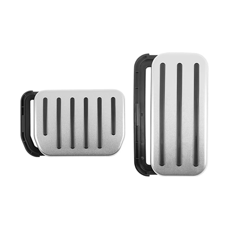 TESY Anti-Slip Pedal Covers for Tesla Model 3 Highland & Model Y Juniper – Accelerator, Brake & Foot Rest Protection Set