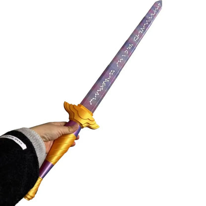 Symbolic Costume Sword Prop - Roleplay Cosplay Accessory for Halloween, Carnival & Costume Outfits