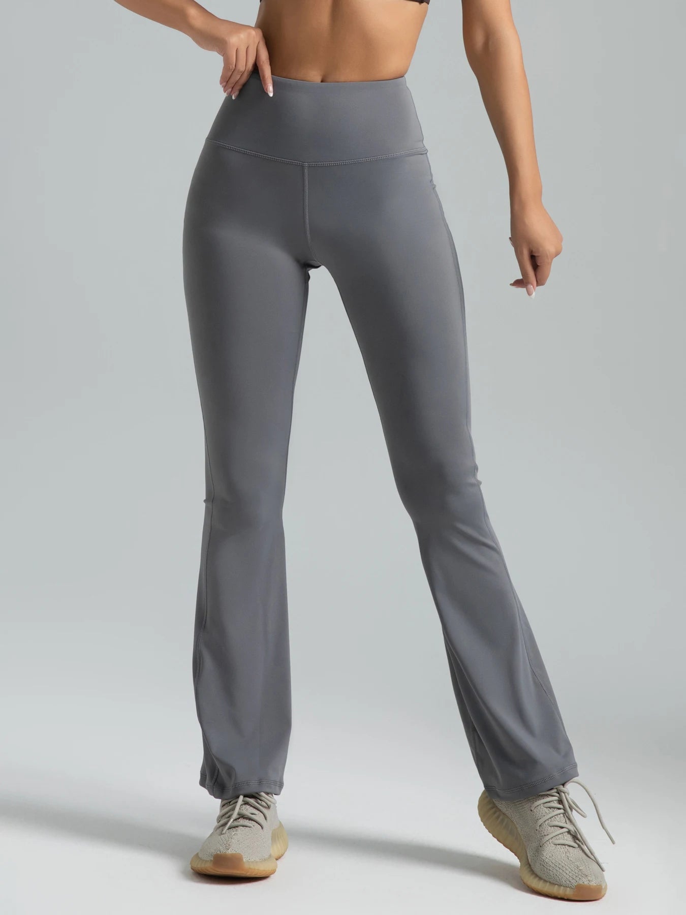 Women's High Waisted Bootcut Yoga Pants – Flared Leggings for Workout & Casual Wear, Comfortable Activewear