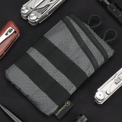 Mini EDC Tactical Pouch – Multifunctional Outdoor Hunting Tool & Key Card Storage Bag