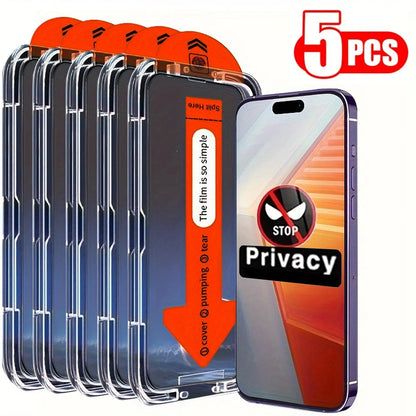 Anti-Spy Privacy Tempered Glass Screen Protector for Samsung Galaxy A Series - HD Security Film with Scratch Protection