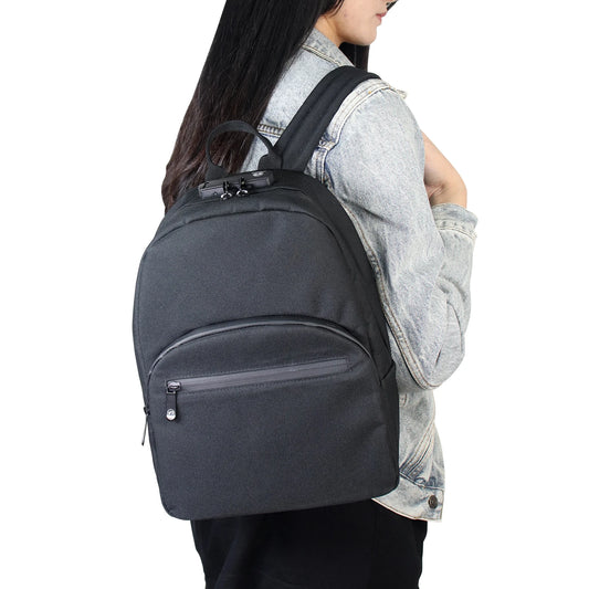 FIREDOG Mini Smell-Proof Backpack with Lock – Travel Storage Bag for Men & Women