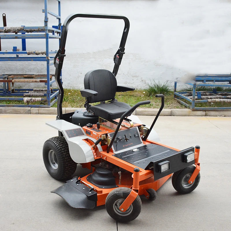 Customized 4-Stroke Remote Control All-Terrain Lawn Mower, Multifunctional Tracked Grass Cutting Machine