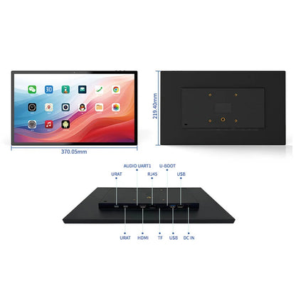 2025 Slim Edge 15.6″ Android 14 POE Tablet — Smart Home Panel with LED IPS Touchscreen, Google Play, RK3576