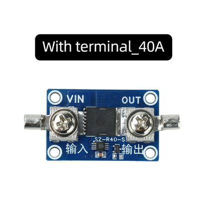 Ideal Diode Module 40A 65A 100A - No-Ground Anti-Reverse Current & Backfeed Protection for Solar and Battery Power Systems