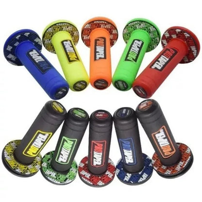 7/8" Motorcycle Handlebar Grip Gel Brake Handles – Rubber Grips for CRF, EXC, YZF, Protaper Dirt & Pit Bikes