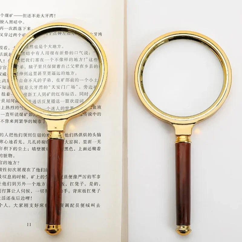 Handheld High-Definition Magnifying Glass – Portable Reading Loupe for Kids, Seniors & Everyday Detail Viewing