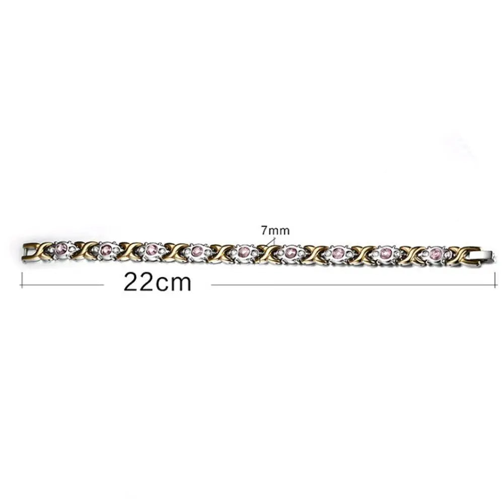 Weight Loss Magnetic Bracelet: Anti-Fatigue Therapy for Arthritis Pain Relief - Energy Jewelry Gift for Men & Women