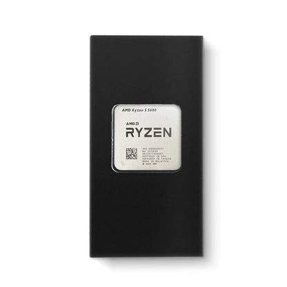 AMD Ryzen 5 5600 CPU Processor - 6-Core, 12-Thread, 3.5GHz, 32MB L3 Cache, 7NM, Socket AM4 (No Fan)