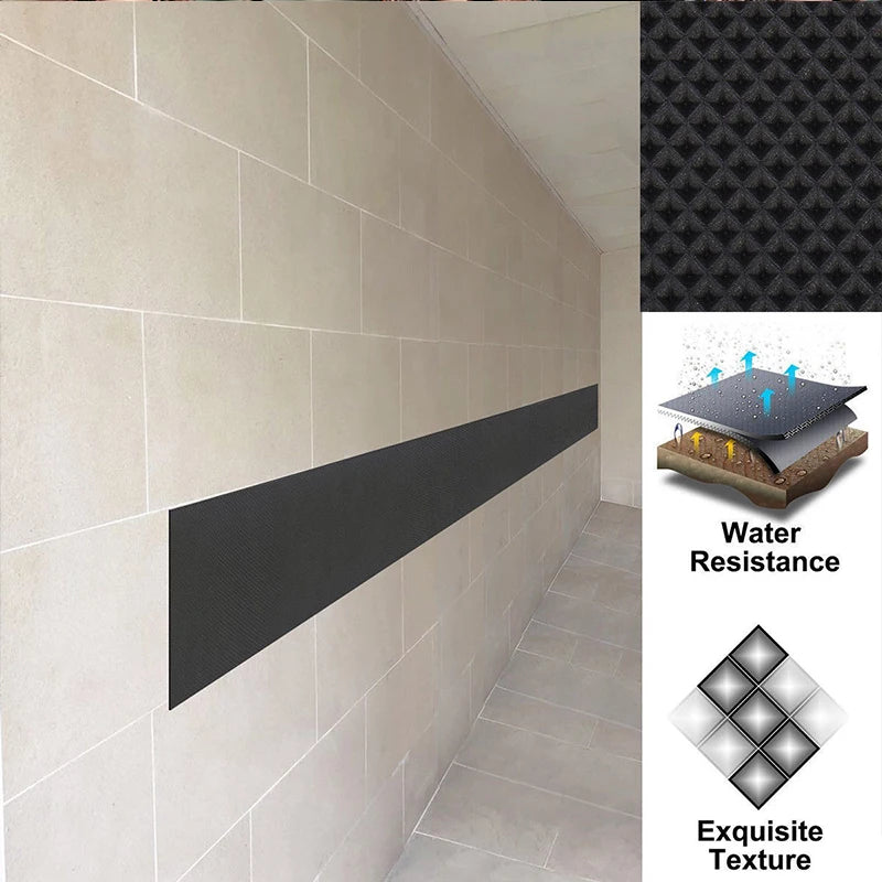 200 x 20cm Car Door Protector Garage Rubber | Wall Guard Bumper for Safety Parking | Car Styling Accessory