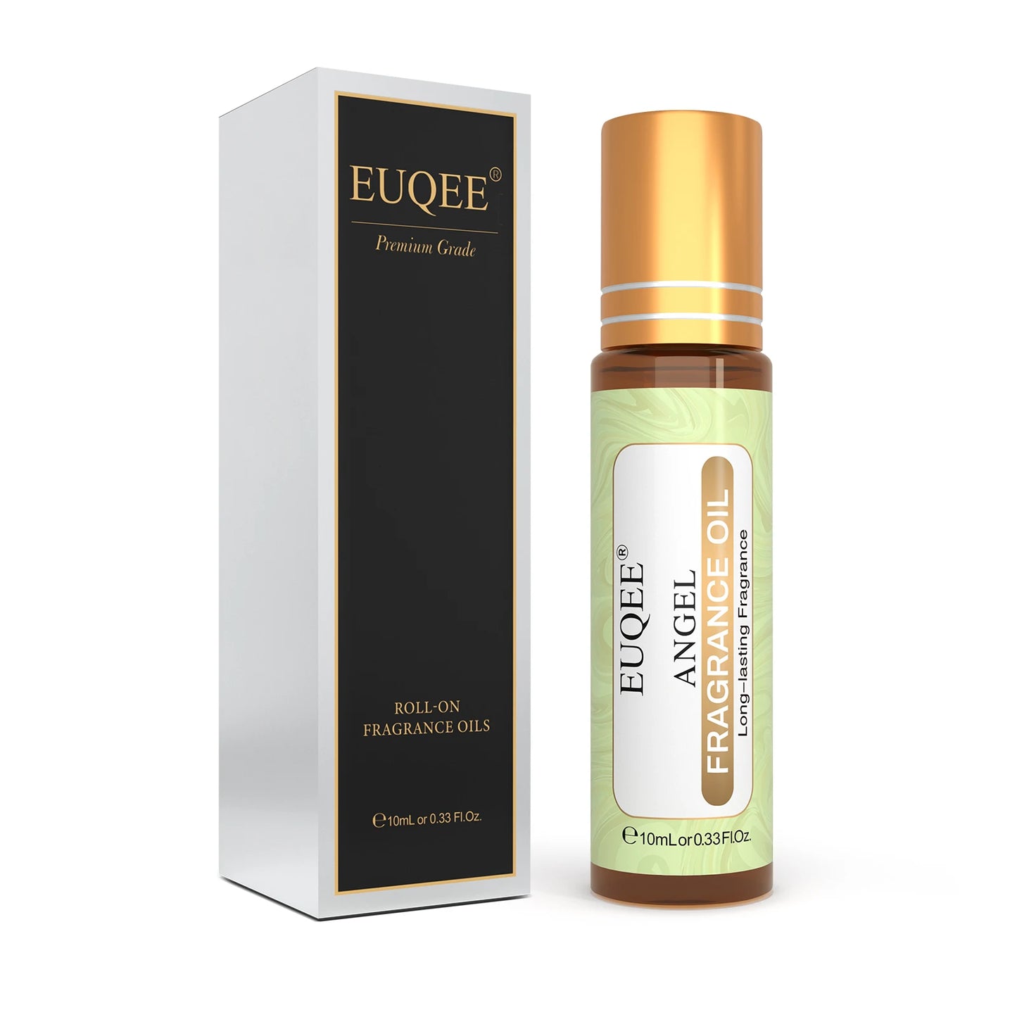 EUQEE 10ml Fragrance Oil Roll-On - Long-Lasting Perfume Scent for Diffusers, Burners & Aromatherapy