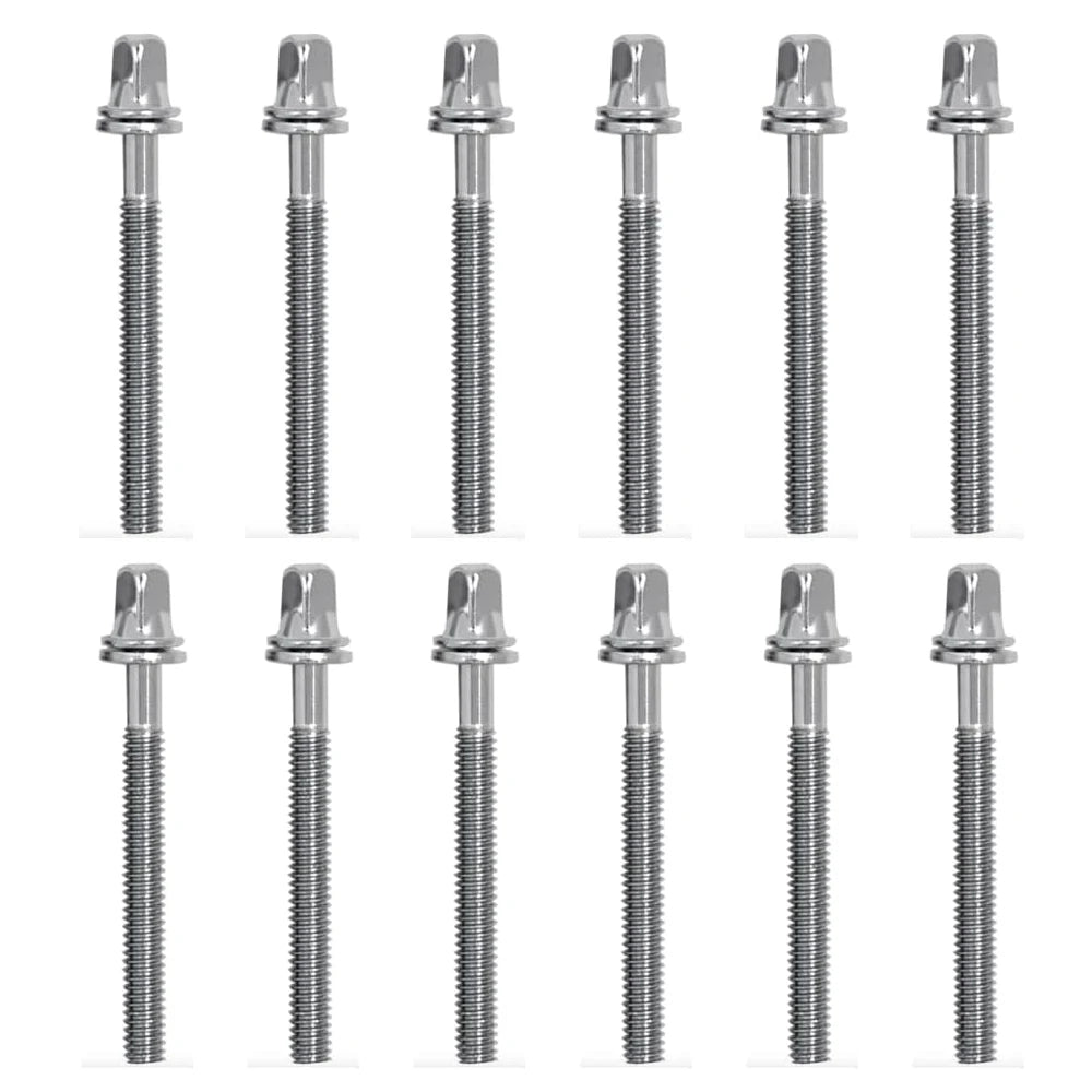 2" Tension Rods for Drums – 6/12pcs 5mm & 6mm Stainless Steel Drum Screws