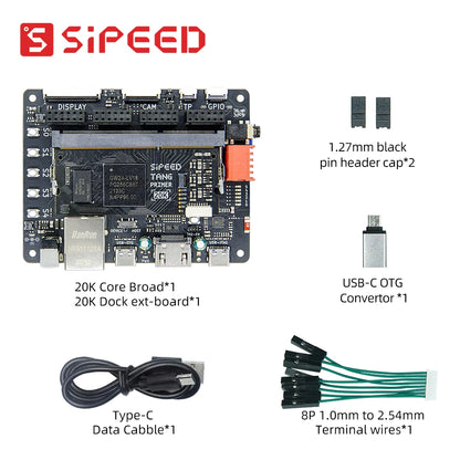 Sipeed Tang Primer 20K FPGA GoAI Core Board - GW2A Minimum System for AI Projects