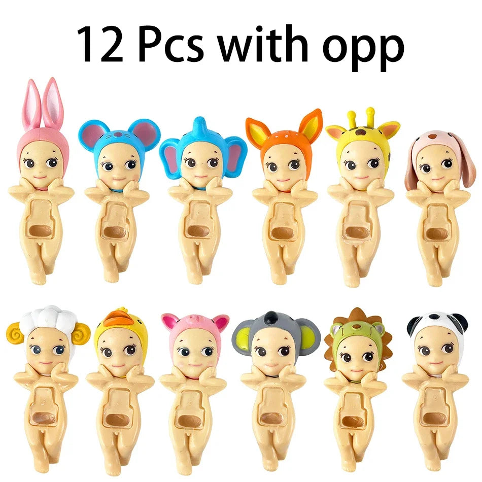 75-Style Kawaii Sonny Angel Mini Figure Blind Box – Dreaming Dogtime Collectible Doll for Kids & Fans