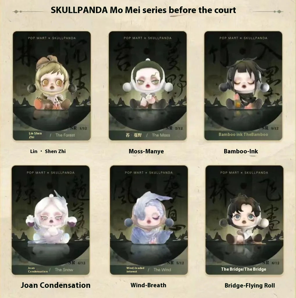 Blind Box Front Courtyard Mo Mei Series | Handmade Cute Anime Toy Desktop Decoration Gift