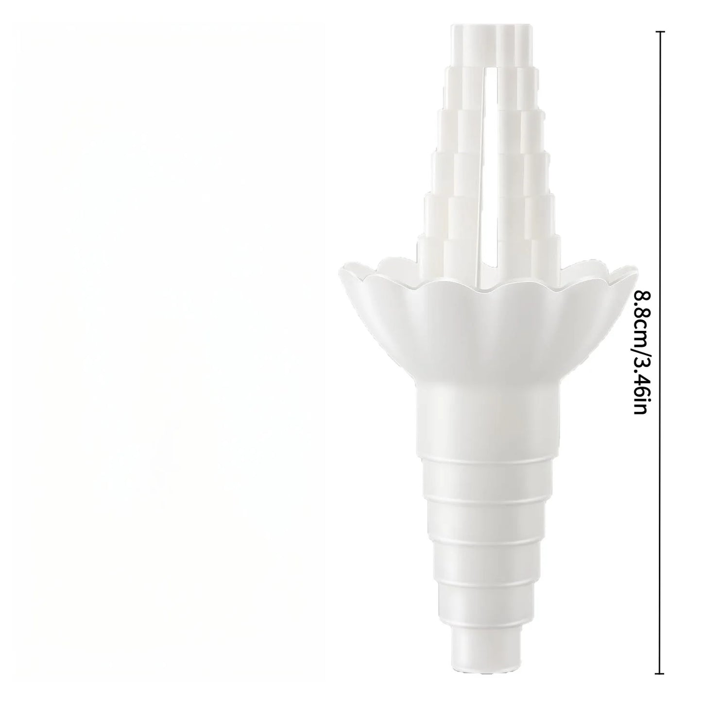 Universal Bottle Emptying Kit - Reusable Liquid Transfer Connector and No-Waste Funnel Adapter for Soap and Shampoo