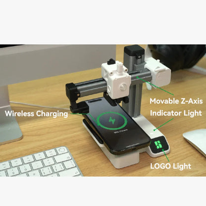 Bambu Lab 3D Printing DIY Creative Model – Wireless Mouse, Aviation Engine, LED Light Kit 001 for 3D Printer