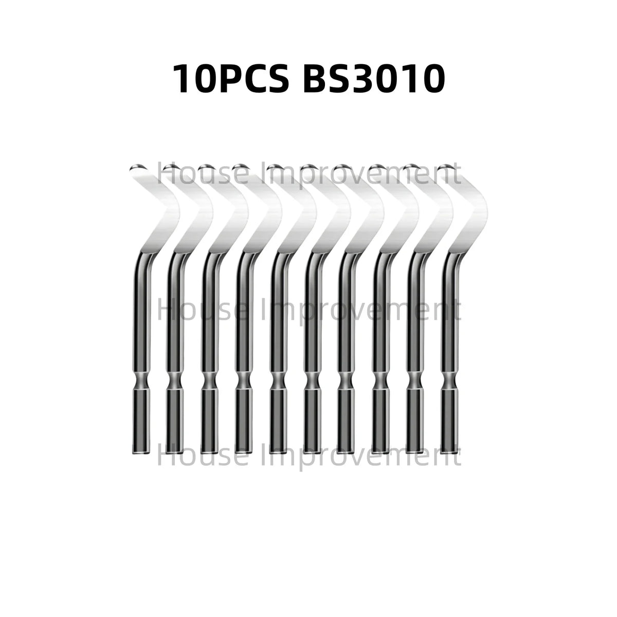 11-Piece Deburring Tool Set - High-Speed Steel Swivel Blades for Metal, Plastic, PVC, Copper, Aluminum & Resin