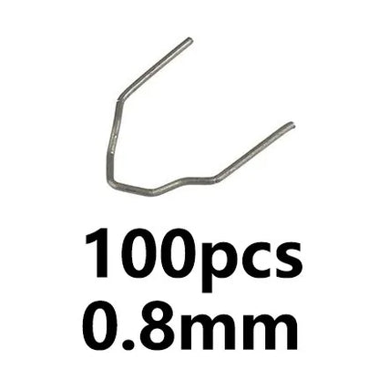 Plastic Repair Welding Nails - Auto Bumper Hot Stapler Studs for Car Repair Machine (100-600PCS)