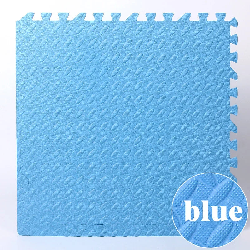 Eva Foam Interlocking Gym Floor Mats 30×30cm – Non-Slip Sports & Yoga Shock-Absorbing Puzzle Mats for Fitness, Play & Home Use (1–16Pcs)