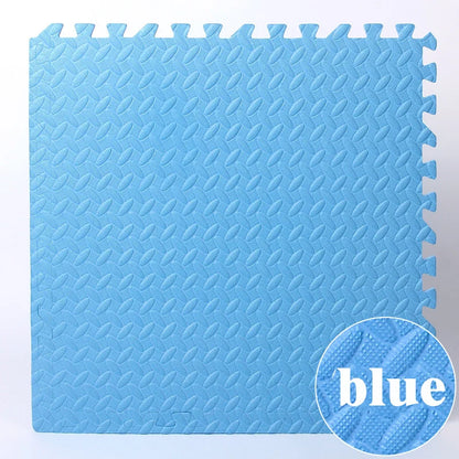 Eva Foam Interlocking Gym Floor Mats 30×30cm – Non-Slip Sports & Yoga Shock-Absorbing Puzzle Mats for Fitness, Play & Home Use (1–16Pcs)