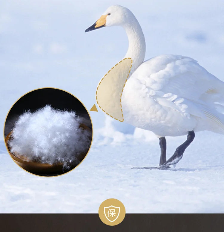 95% White Goose Down Duvet – Five-Star Hotel Quality, Warm Double or Single Goose Down Comforter