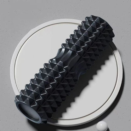 45cm Yoga Foam Roller & Massage Block Set | Pilates Tools, Fitness Foam Roller, Yoga Column & Brick for Gym Exercise
